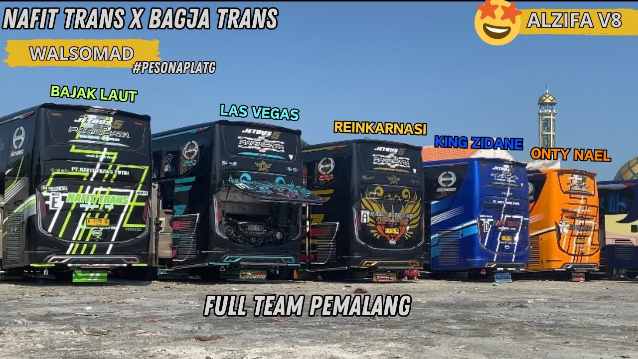 FULL ARTIS DARI PEMALANG, NAFIT TRANS X BAGJA TRANS. TRIP WALI SONGO MADURA!!
