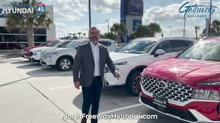 Trade Way during the North Freeway Hyundai's Winter Getaway Sales Event