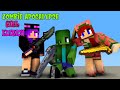 Monster School Special : IF MONSTER SCHOOL BECAME GIRL ZOMBIE APOCALYPSE -Minecraft Animation