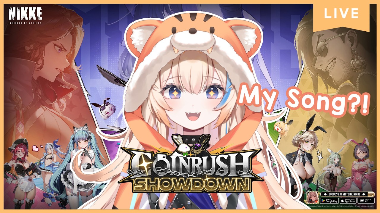 SINGER OF SHOWDOWN PLAYS COIN RUSH SHOWDOWN EVENT! (Story 1) 【GODDESS OF VICTORY:NIKKE】