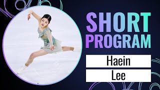 Haein Lee Kor Women Short Program Grand Prix De France 2023