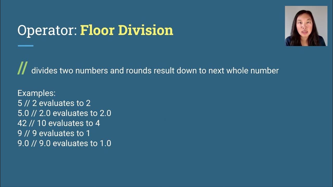 Floor Division - YouTube