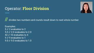 Information Floor Division Guide