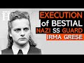 Execution of Irma Grese - The Hyena of Auschwitz - Nazi Guard at Auschwitz & Bergen-Belsen - WW2