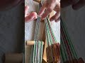 Tablet weaving - finish #vikings #tutorial #ancientcraft #handmade #etsy