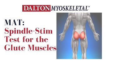 Myoskeletal Alignment Technique: Spindle-Stim Test for assessing Gluteal Muscle Weakness