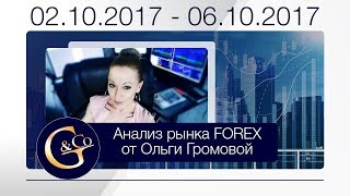 Технический анализ рынка Форекс, биткоин 02.10.2017-06.10.2017 от Ольги Громовой Технический анализ рынка Форекс, биткоин 02.10.2017-06.10.2017 от Ольги Громовой