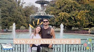 🌊 NEW ZEALAND CRUISE 2023 PART 2 | Exploring the Sights, Food, History of Christchurch + Wellington