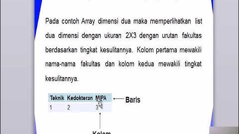 Logika Algoritma 9 - Array