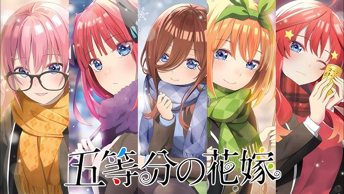 Foi anunciado um novo anime para 5-toubun no Hanayome - Aniply