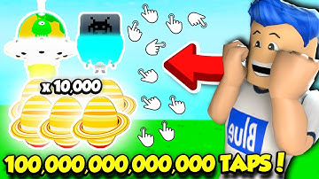 I Opened 10,000 SPACE EGGS In Tapping Simulator And Got INSANE PETS And 100 Qa TAPS!! (Roblox)