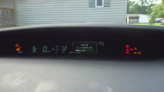 HOW TO RESET AN OIL MAINTENANCE LIGHT IN 2010 TOYOTA PRIUS