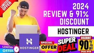 Exclusive Hostinger Review 2024 with Pros & Cons ✅ 91% Hostinger Coupon Code #hostingerreview