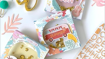 Easy 3D Shaker Cards Tutorial - No fuse tools needed! @HipKitClub Card Making