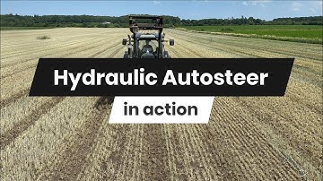 FieldBee Hydraulic Autosteer//hydraulisch automatische Spurführung I driving without hands