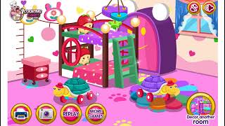 Twin Baby Room Decoration Game Room Decoration Kids and Babies Funny Games screenshot 2