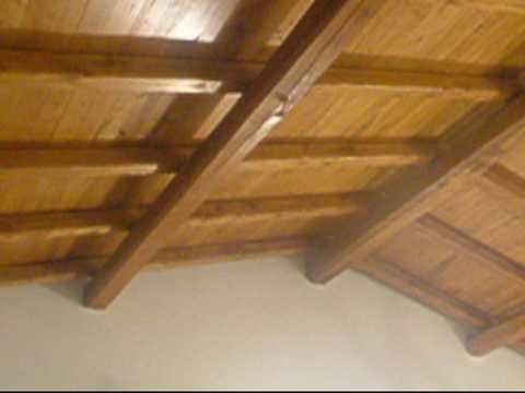 Travi a vista impregnante a cera come trattare il legno youtube Verniciare travi in legno
