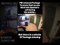 FBI Releases Epstein Cell Video But, It’s Missing 1 Minute #breakingnews #shorts #conspiracy