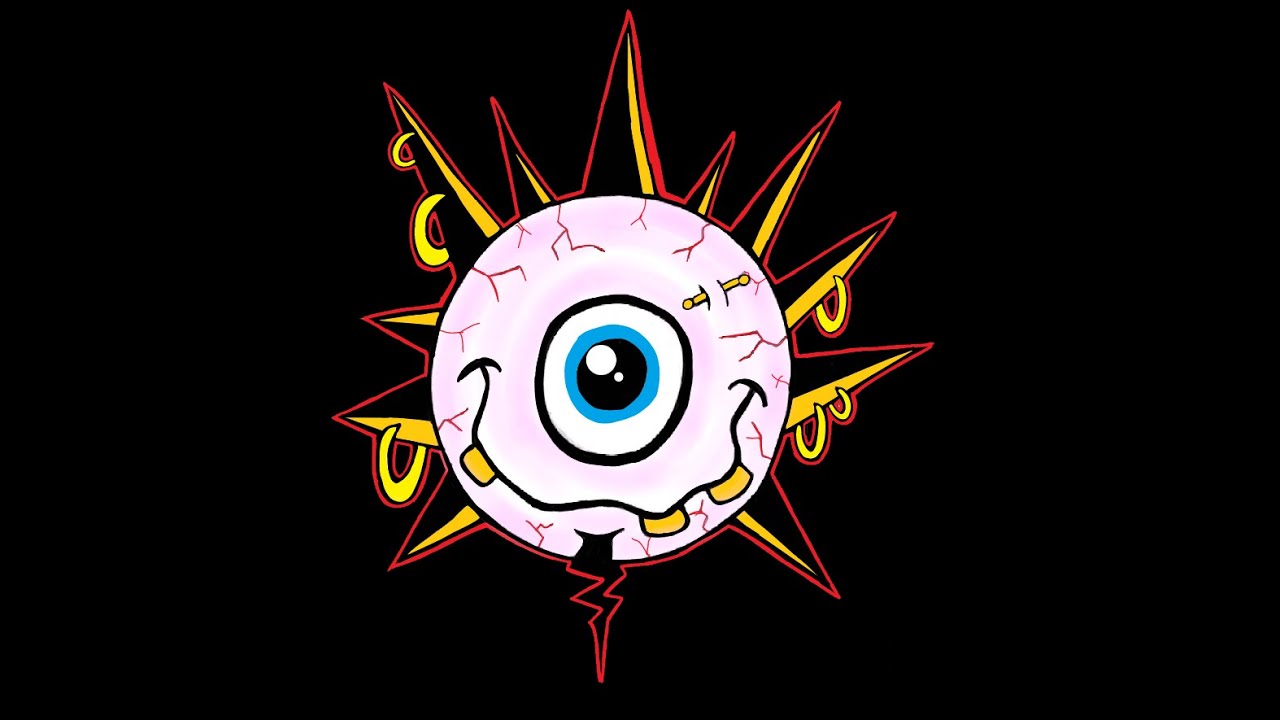 How to Draw a Eye Ball Cartoon YouTube