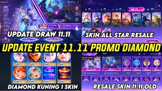 UPDATE EVENT PROMO DIAMOND KUNING 11.11 NEXUS SEA !! SKIN LIMITED HANYA 1 DIAMOND SKIN LEGEND PROMO