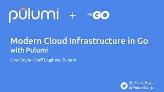 getting started with infrastructure as code using go