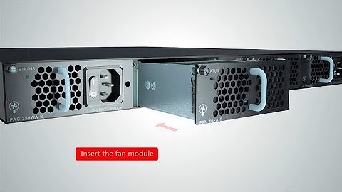 Huawei CloudEngine Series Switches-How to Replace a FAN-40EA-B Fan Module