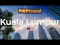 Walking in KUALA LUMPUR / Malaysia 🇲🇾- Chinatown to Petronas Twin Towers - 4K 60fps (UHD)