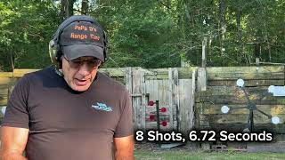 Low Round Count Handgun Drill, 15 Yards, Canik Rival-S