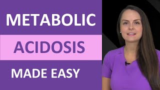 Metabolic Acidosis Nursing NCLEX Review: Causes, Treatment, Mnemonic, ABG Problem