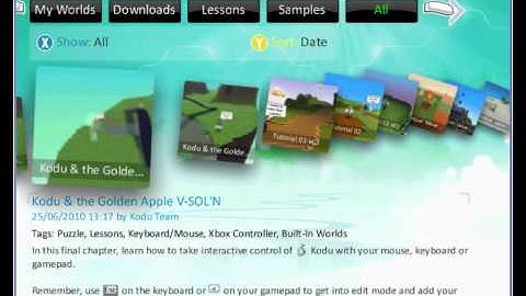 Kodu: Adding terrain & Kodu an empty world (21 of 26)