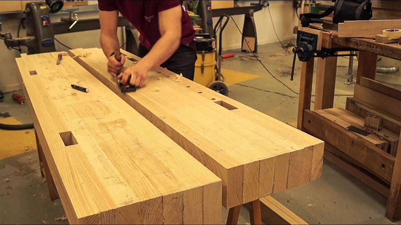 Building a Roubo Workbench Part 3 - YouTube
