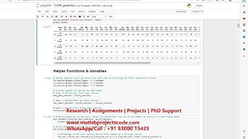 Machine Learning Prediction for Student Academic Performance in Higher Education Python code