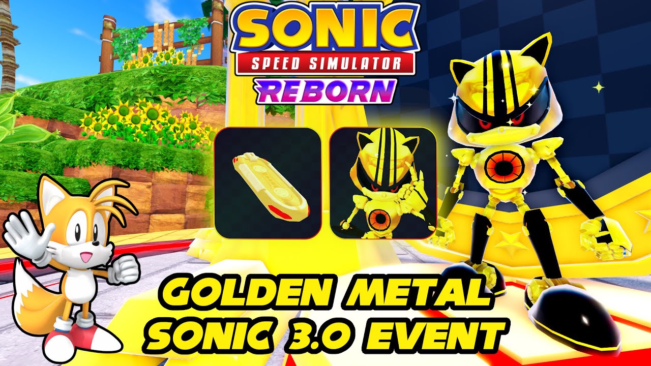 ESCAPE METAL SONIC 3.0!! - Sonic Speed Simulator 🔵💨 (ROBLOX