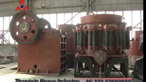 The Workshop Of Spring Cone Crusher Machine