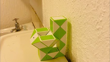 Magic snake: how to make a toilet.(24 pieces).🚽