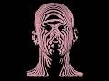 Psychedelic zebra man embroidery file, trippy 1960s music design