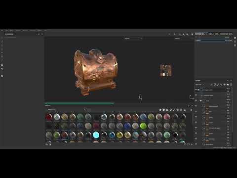 Testing how 3Dconnexion SpaceMouse works with Adobe Substance 3d Painter [No commentary]