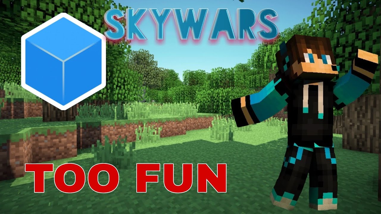 playing cubecraft minecraft was first time Too fun ...
