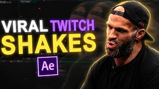 Create Viral Twitch Shake | After Effects Tutorial