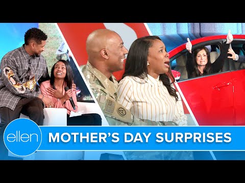 Best Mother’s Day Surprises on ‘Ellen’