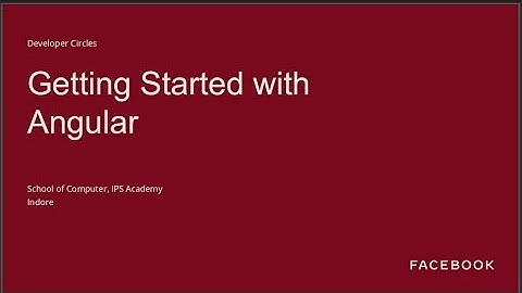 Getting Started with Angular by Mrinal Jain