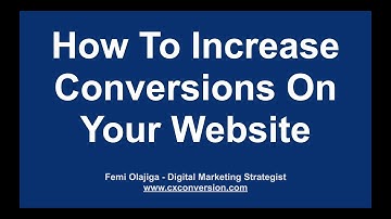 Hoe u de conversie op uw website kunt verhogen | CRO-tip