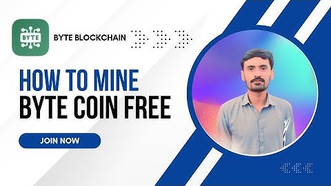 Byte Coin Mining Review - How to mine Byte Blockchain for free - Byte Blockchain Swap Process