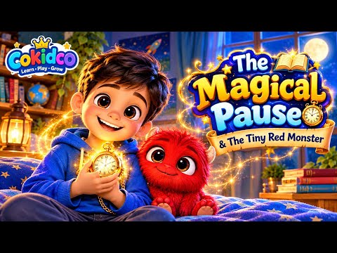 The Magical Pause and the Tiny Red Monster - Chapter 1: The Screen-Time Storm | Kids Bedtime Story