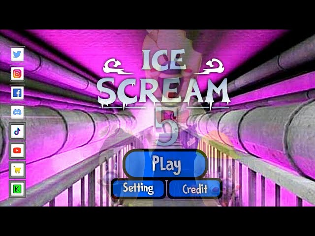 Ice Scream 5 New Main Menu Fanmade class=