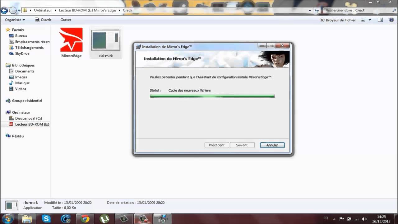 CRACK - Mirror's Edge PC - FR