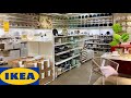 IKEA KITCHEN DINNERWARE PLATES BOWLS KITCHENWARE SHOP WITH ME SHOPPING STORE WALK THROUGH