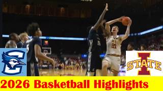 Creighton vs Iowa State Basketball Game Highlights 10 18 2026