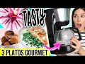 INTENTE COCINAR RECETAS de TASTY con UNA CAFETERA? Ft LA COOQUETTE! - Caro Trippar