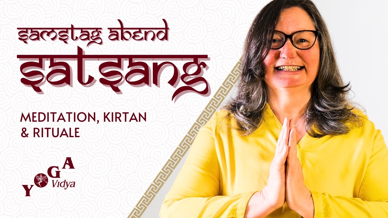 Samstagabend-Satsang mit Katyayani - Yoga Vidya Live, 07.03.2026, 20:00 Uhr